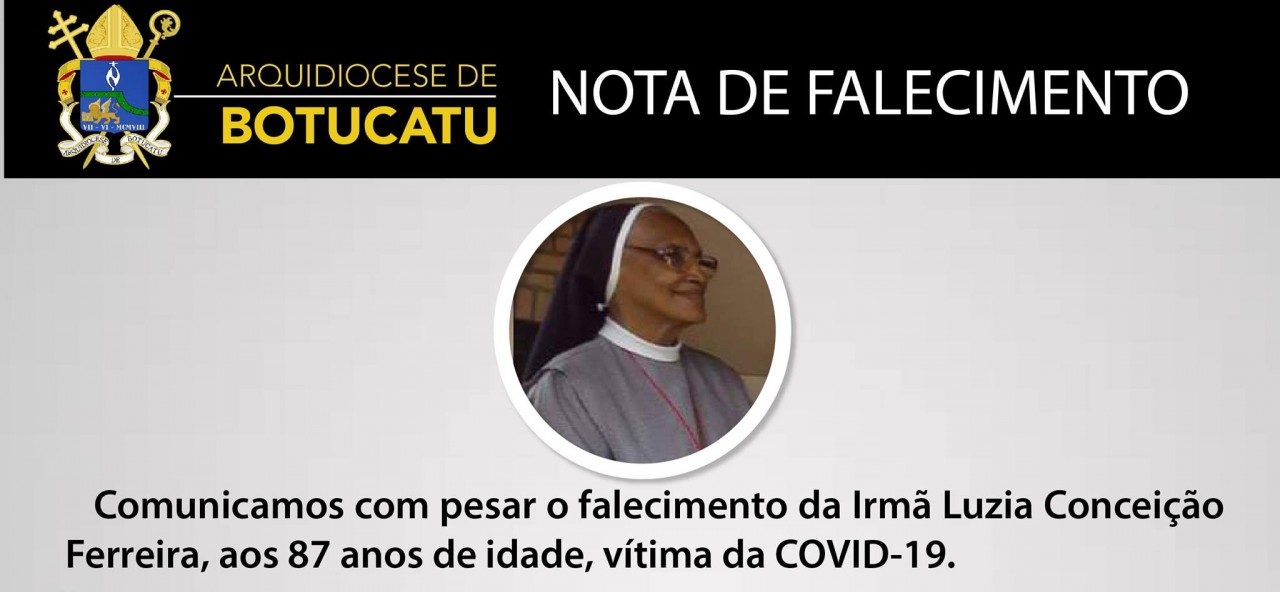 Morre Terceira Freira Do Convento Das Servas Do Senhor Por Covid