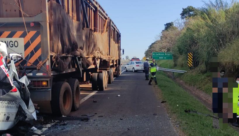 Colis O Entre Carro E Carreta Mata Condutor Na Marechal Rondon Em S O