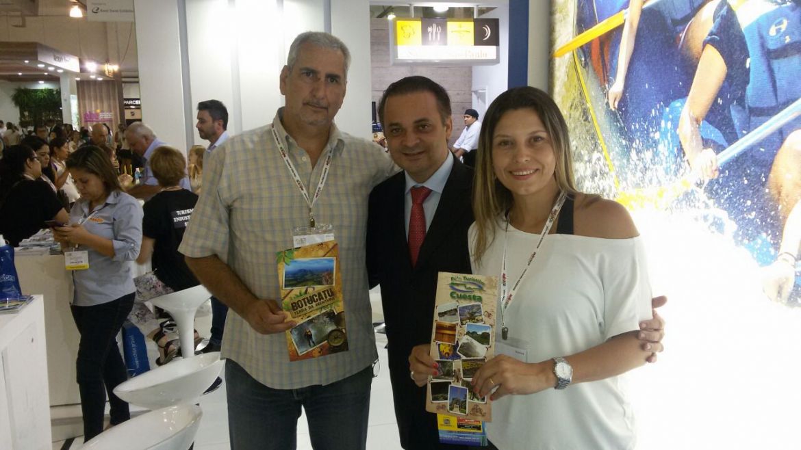 Projeto Botucatu Terra da Aventura é divulgado em feira de tendências do turismo mundial