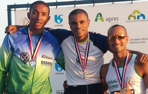 Atleta obtém cinco medalhas no atletismo nos Regionais