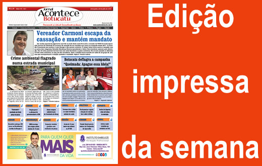 Já nas bancas a edição impressa desta semana