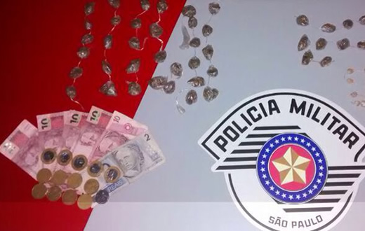 Adolescentes flagrados traficando no Jd. Monte Mor