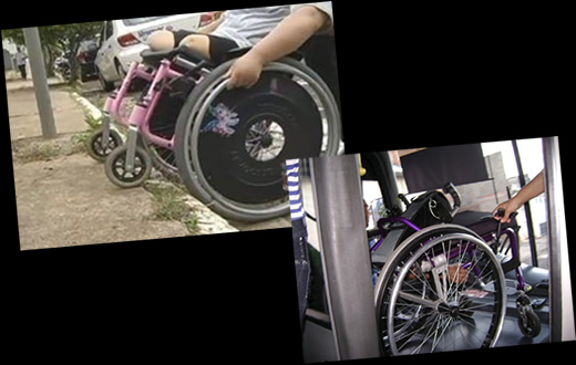 Vereadora busca acessibilidade para os deficientes