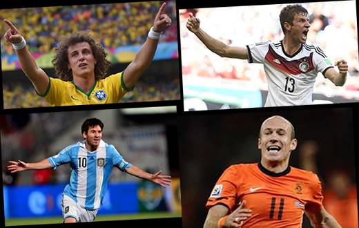 Definidos os semifinalistas da Copa do Mundo