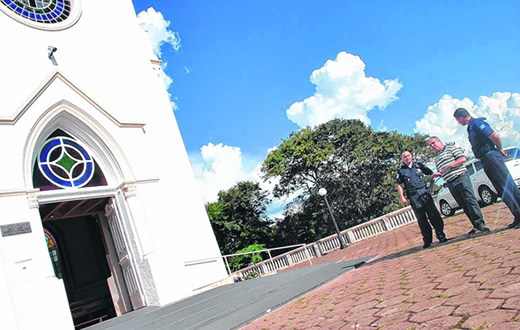 GCM realiza Operação no morro de Rubião Junior