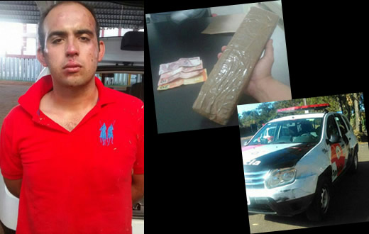 PM faz operação de guerra para prender marginal