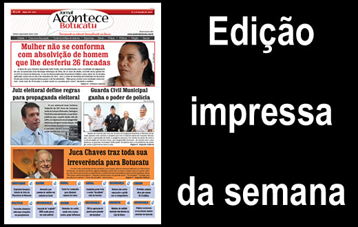 Já nas bancas a edição impressa desta semana