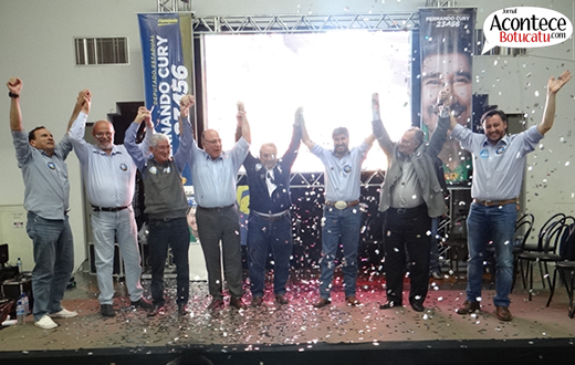 Cury lança sua candidatura a deputado estadual