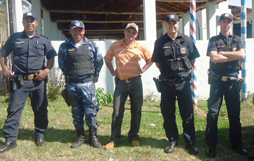 Comitiva de Pirassununga visita GCM de Botucatu