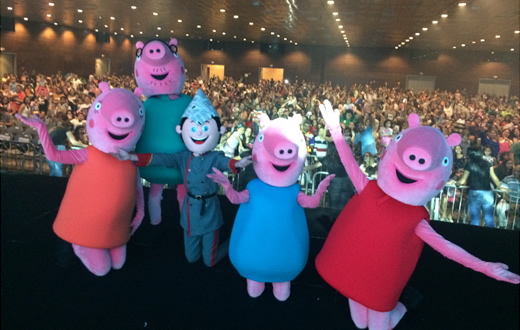 Peppa Pig se apresenta no Municipal em agosto