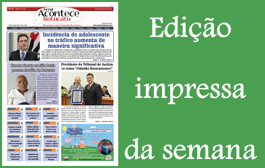 Confira a capa da edição impressa desta semana