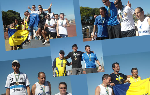 Embraer é campeão do atletismo nos Jogos do Sesi