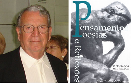 Evanil Pires de Campos lança livro no Centro Cultural