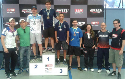 Atleta da Eucatex conquista ouro no tênis de mesa