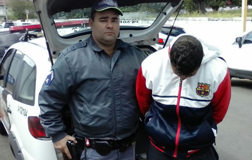 Condenado por tráfico de drogas é preso em ação da PM