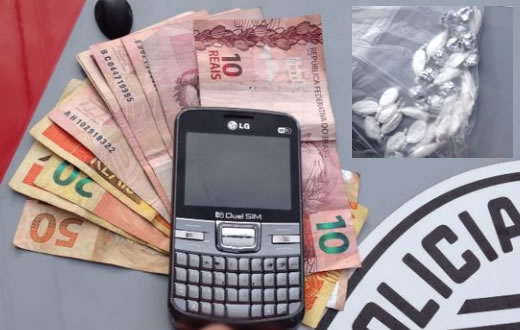 PM apreende adolescente em  ação de tráfico no Marajoara