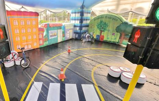 Semutran recebe projeto que recria a mini-cidade