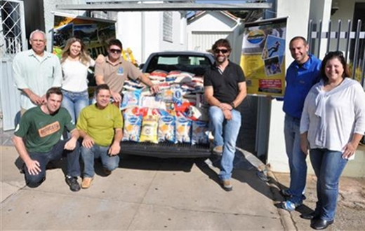 Terra da Aventura doa 500kg de arroz ao Fundo Social