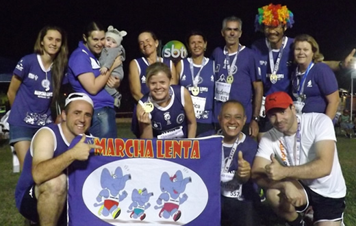 Marcha Lenta comemora resultado em corrida de Jaú