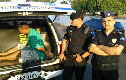 Gape prende cidadão condenado por crime de furto