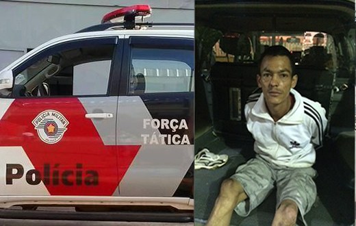 Procurado por roubo é capturado pela Força Tática