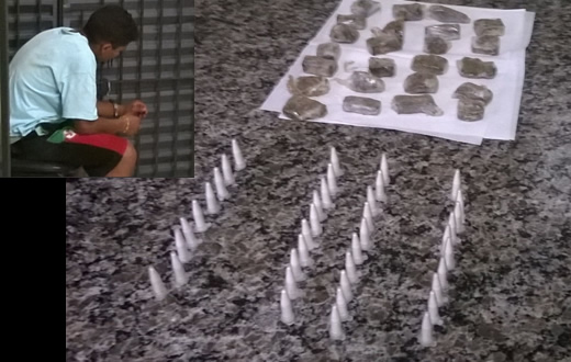 DISE desmonta biqueira de tráfico no Jardim Brasil