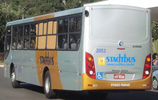 Ônibus é assaltado na região do Jardim Cambuí