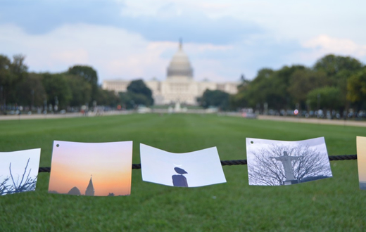 Jovem expõe fotos de São Manuel nos Estados Unidos