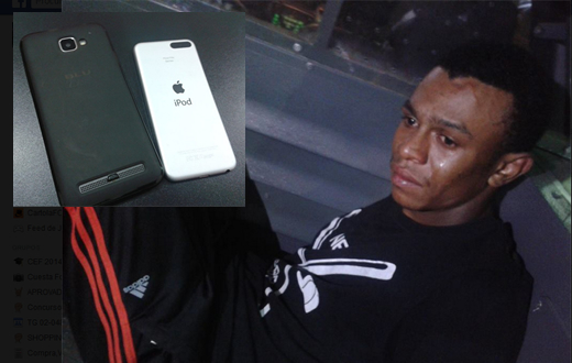 Rapaz é preso vendendo o próprio objeto furtado da vítima