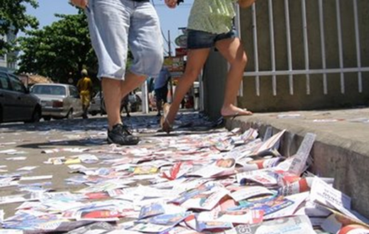 Juiz quer limpeza ao redor das escolas antes da votação