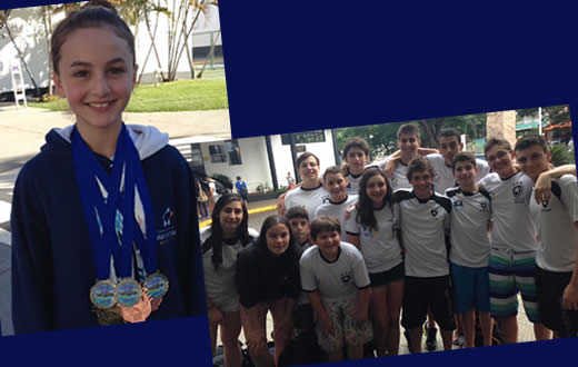 Nadadora faz a quarta melhor marca do Brasil