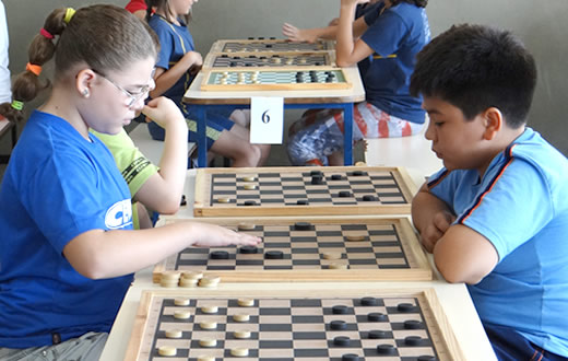 Jogos Infantis conhece campeões do jogo de damas