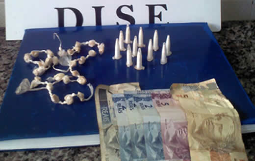 DISE efetua prisão por tráfico na Boca da Marinalva