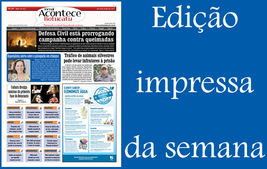 Já nas bancas a nossa edição impressa desta semana