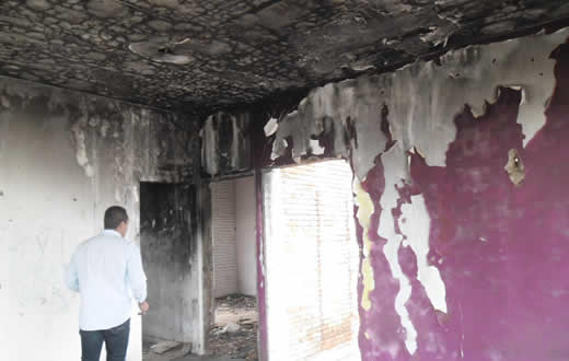 Defesa Civil notifica imóvel que oferece risco