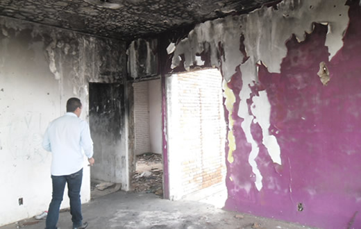 Imóveis estão sendo usados para sexo e uso de droga