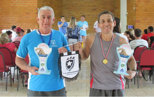 Dupla de natação da AAB vence travessia em Avaré