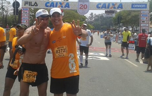 Professor de Botucatu compete na Maratona de SP