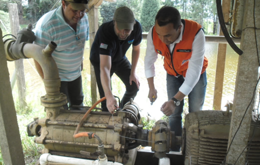 Defesa Civil e Sabesp liberam água aos produtores rurais