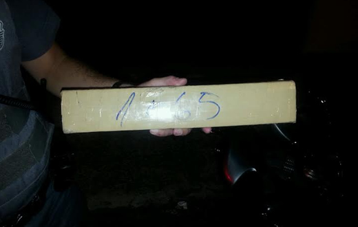 Rocam faz apreensão de mais de um quilo de maconha