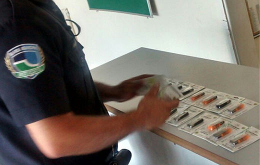 GCM realiza apreensão de objetos na região central‏