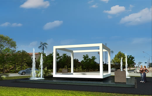 Praça de Botucatu terá memorial de Oswaldo Bratke