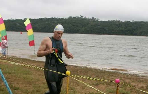 Bombeiro representa São Paulo no Espírito Santo