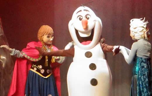 Frozen: Uma aventura congelante lota o Municipal