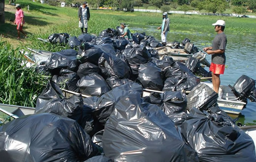 Grupo Ambiental realiza 2ª ação de limpeza no Rio Tietê