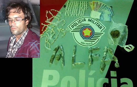 PM flagra tráfico e apreende três tipos de entorpecentes