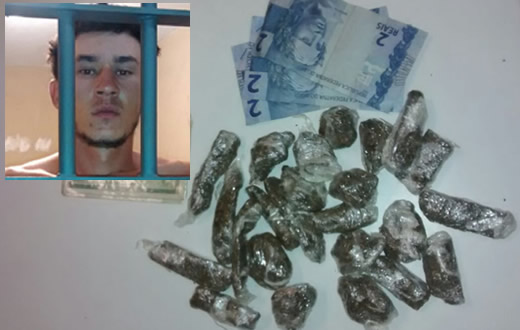 Polícia Militar realiza flagrante de tráfico e extorsão