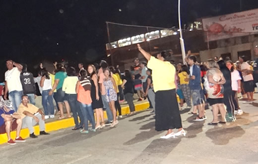 Elevado Bento Natel é palco de ato simbólico