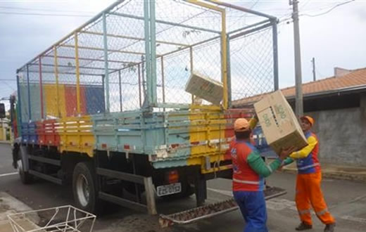 Coleta seletiva já atende a região central