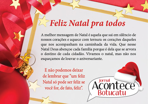 Um feliz e abençoado Natal ?  todos!